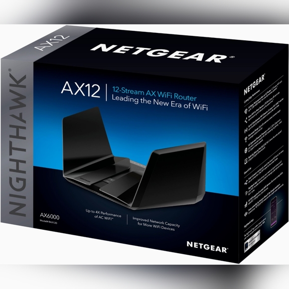 NETGEAR Nighthawk AX6000 Wi-Fi 6 Router - Picture 1 of 10